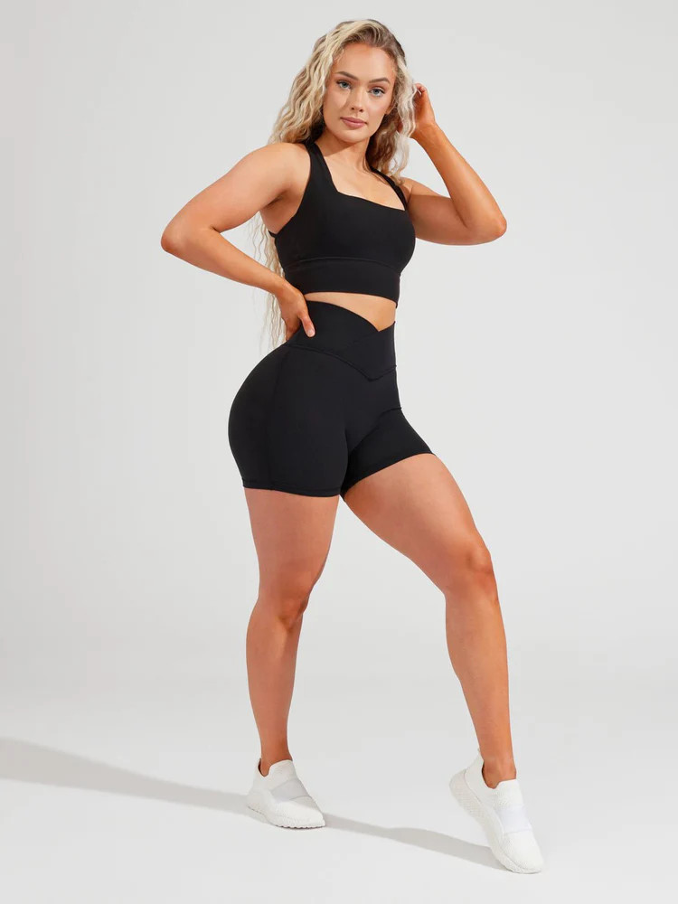 Siren Short - Onyx Black | Buffbunny