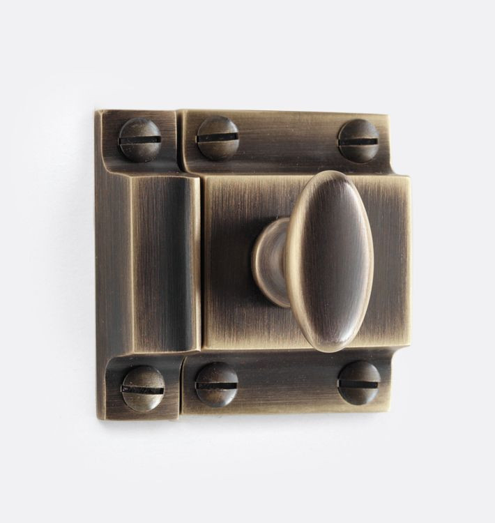 Small Oval Cupboard Latch | Rejuvenation