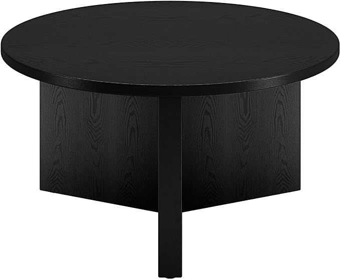Henn&Hart Anders Coffee Table, 32" Wide, Black | Amazon (US)