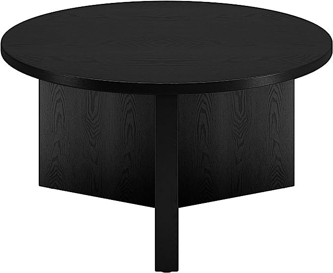 Henn&Hart Anders Coffee Table, 32" Wide, Black | Amazon (US)