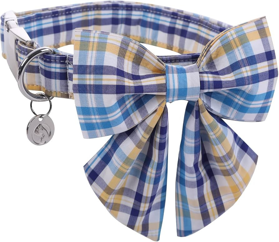 DOGWONG Hawaiian Style Summer Dog Collar for Male/Female Dogs - Perfect for Holiday, Vacation, an... | Amazon (US)
