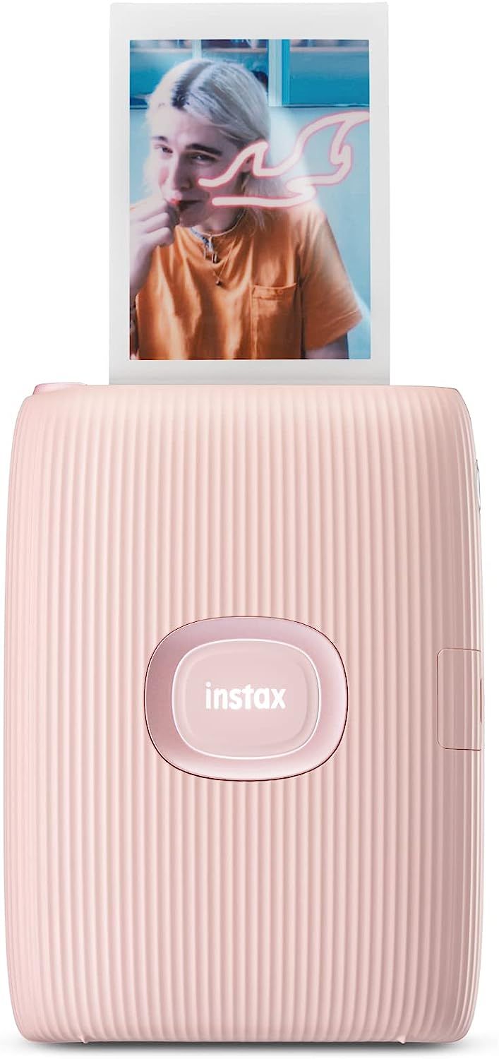 Fujifilm Instax Mini Link 2 Smartphone Printer - Soft Pink | Amazon (US)