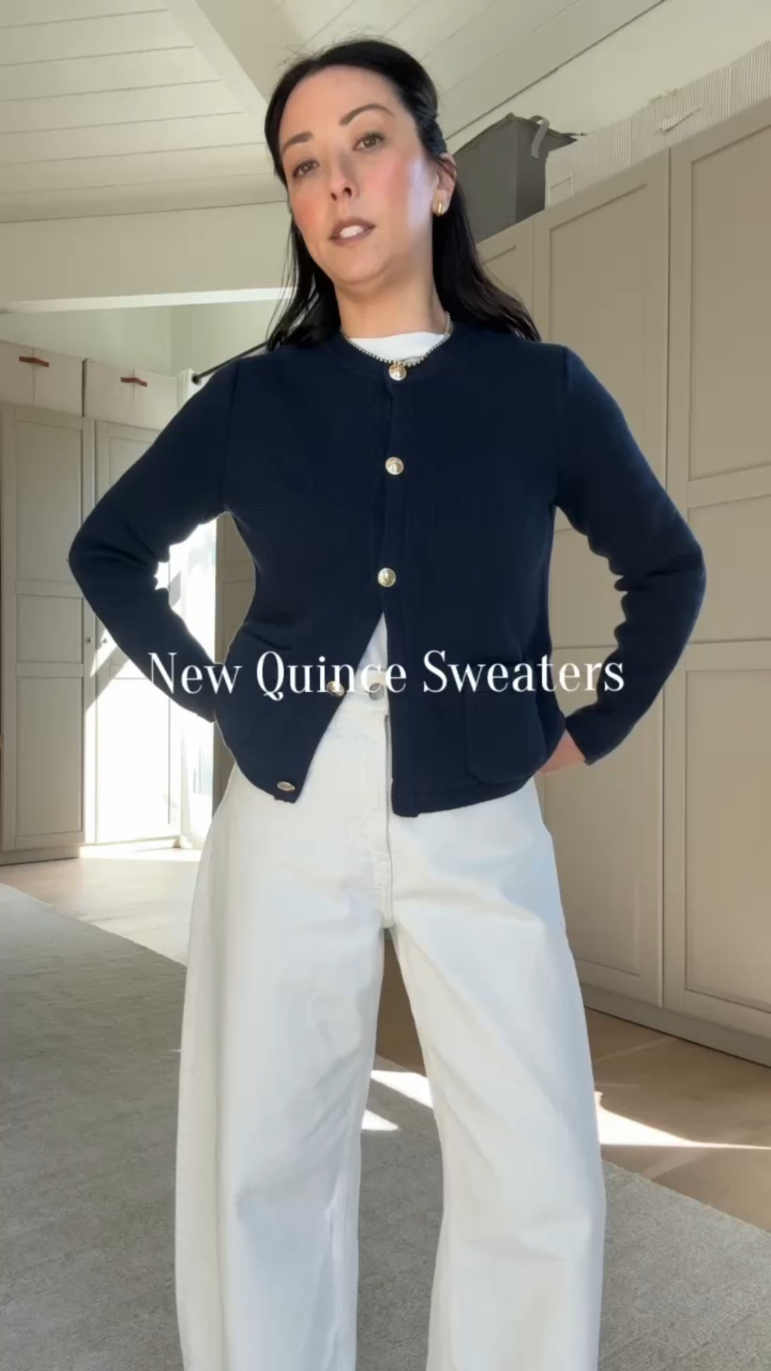 New @onequince sweaters for spring. #quincepartner 