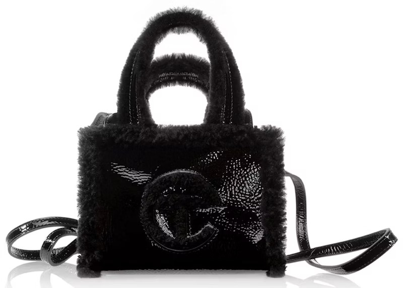 Telfar x UGG Small Shopper Crinkle Black | StockX
