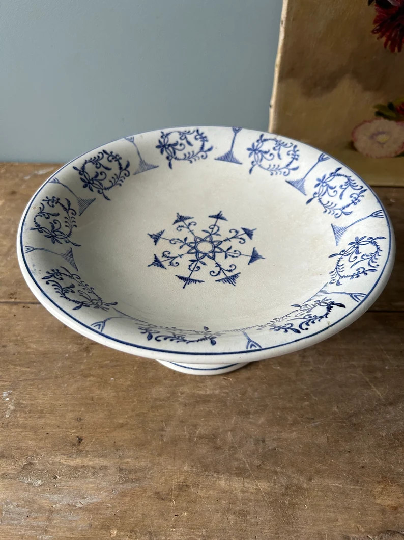 Old “Saxe” model compotier Moulin des Loups | Etsy (UK)