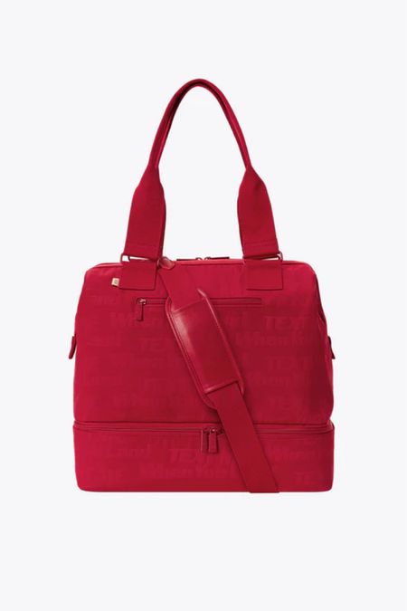 New: Beis weekender bag in text me red - such a stunning color, available in carry on luggage as well 

#travel #beis #luggage #bestsellers #trends 

#LTKSeasonal #LTKitbag #LTKtravel
