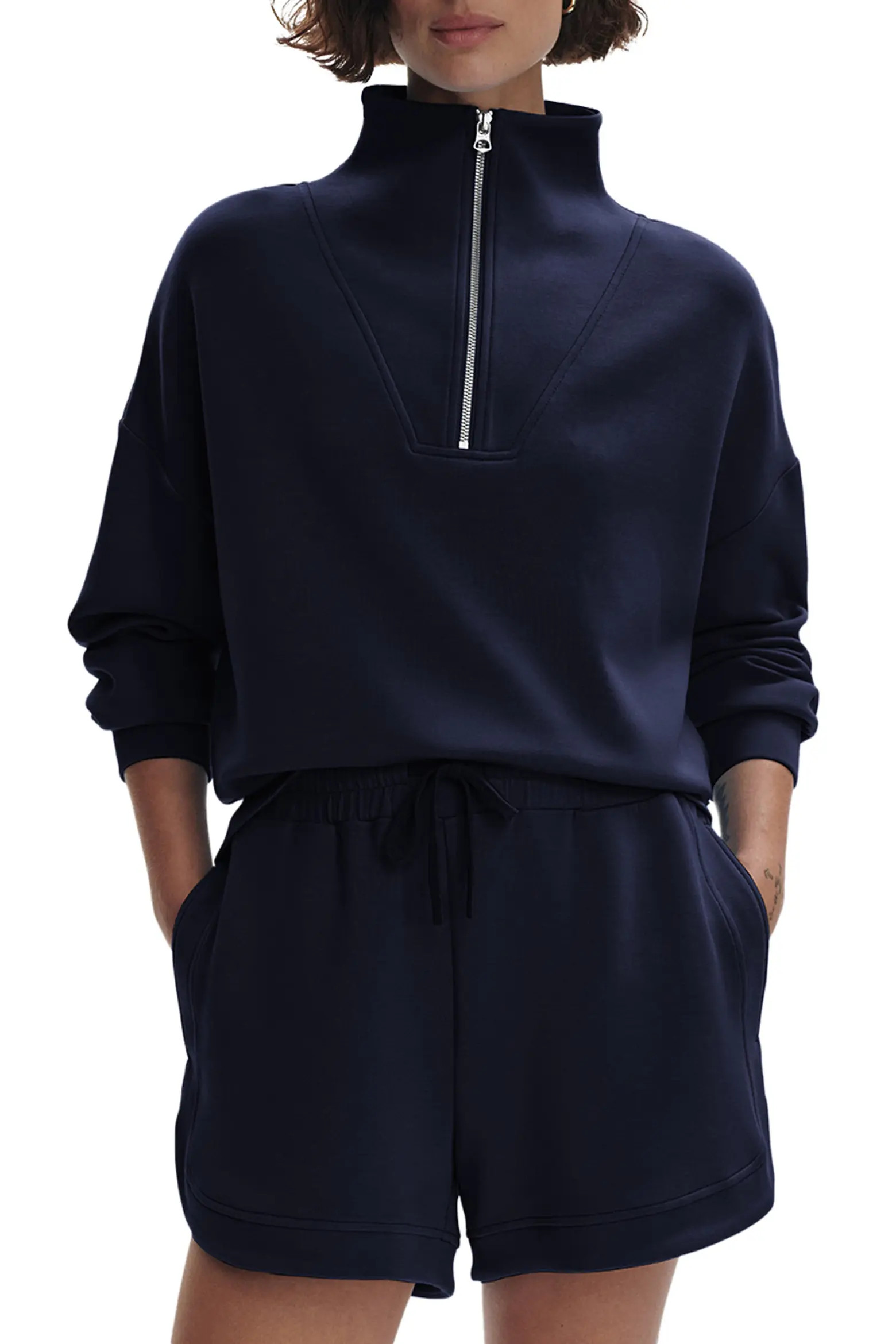 Varley Hawley Half-Zip Sweatshirt (Women) | Nordstrom | Nordstrom