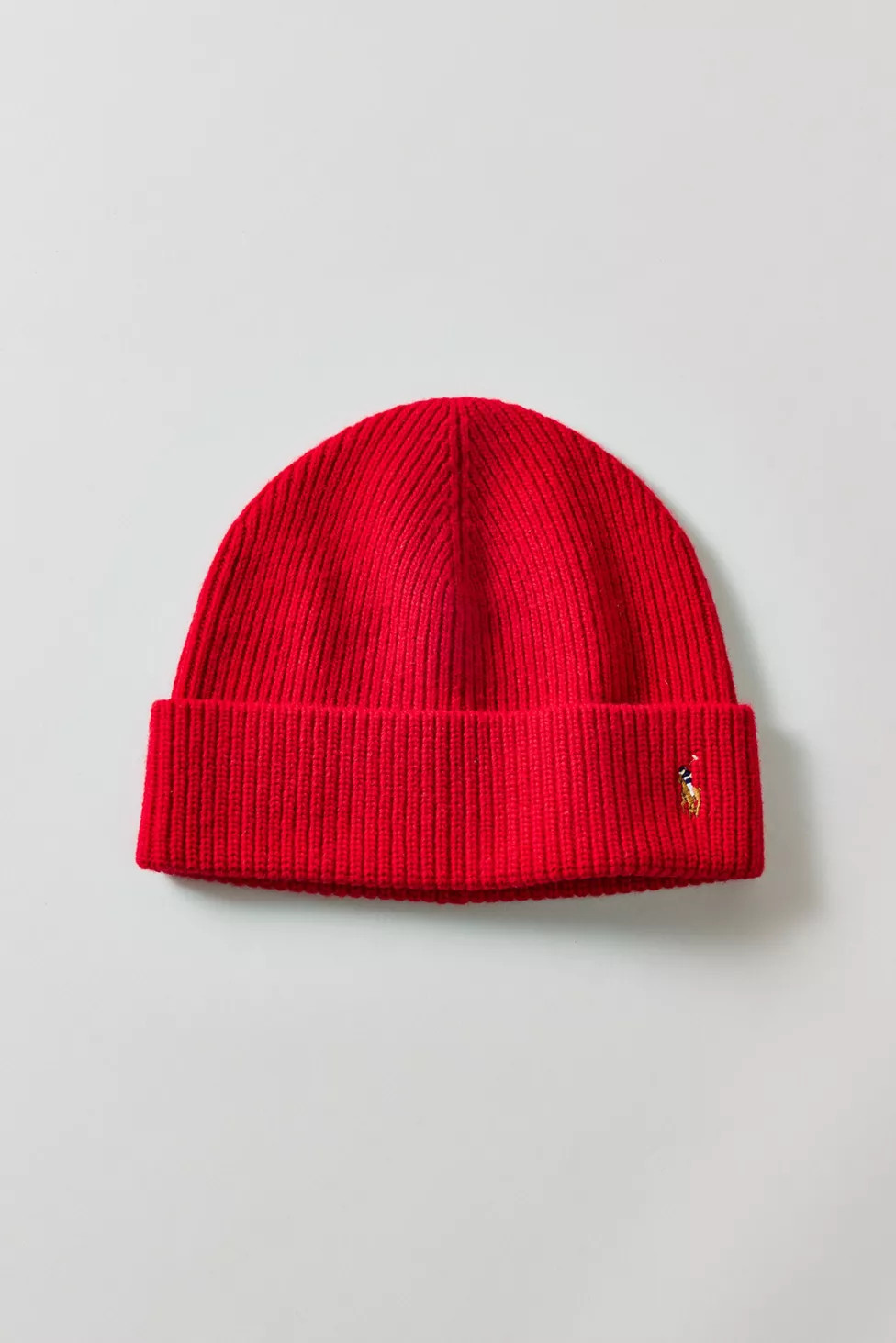 Polo Ralph Lauren Signature Logo Cuff Beanie | Urban Outfitters (US and RoW)