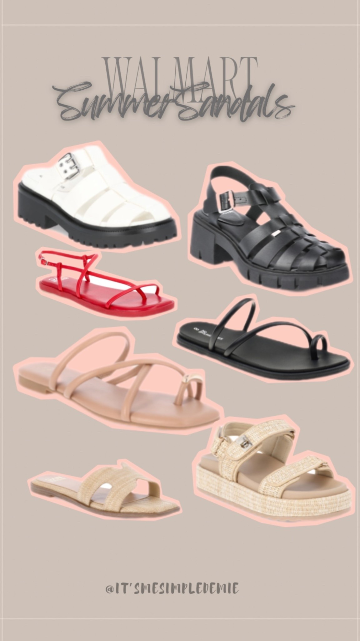 Now Trending Walmart Sandals. 

#LTKSaleAlert #LTKSeasonal
