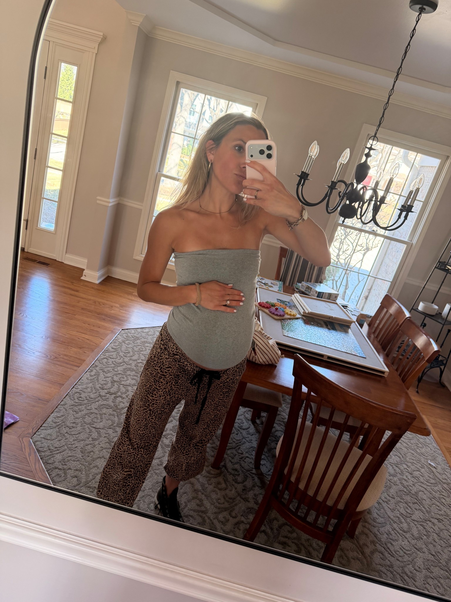 30 weeks pregnant ootd inspo casual pregnancy look #freepeople

#LTKBump