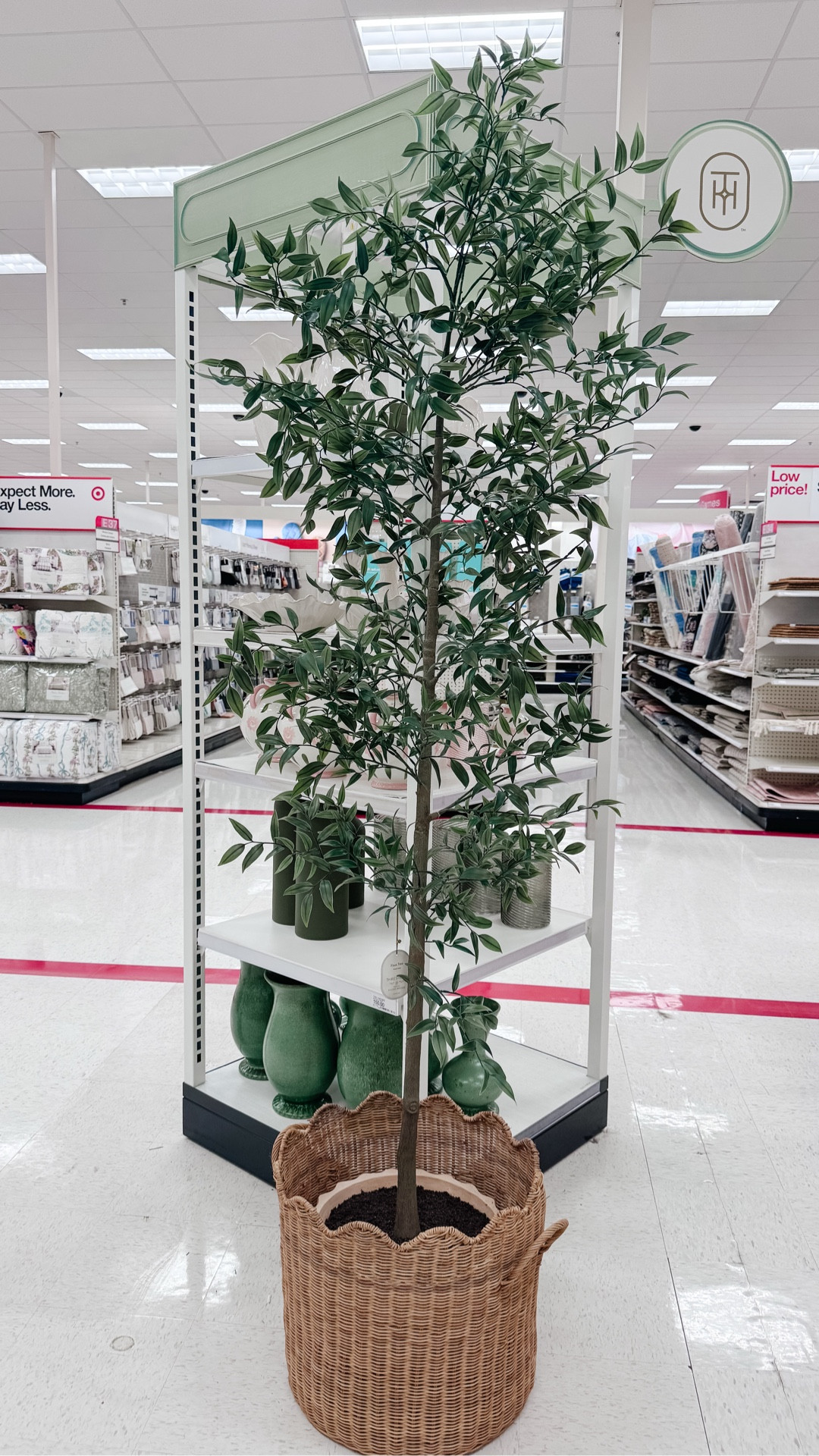 Target home decor finds I recommend that look high end but are still affordable and easy to style in any space. These neutral, timeless pieces are perfect for a spring home refresh, whether you’re updating shelves, coffee tables, or everyday decor. Save this post for your next Target run so you can reference these home decor staples when you’re ready to shop.

Heath and hand, black olive tree, studio McGee, target, rattan lamp, affordable home decor, cordless lamp, threshold, scalloped basket, valentine’s decor, 