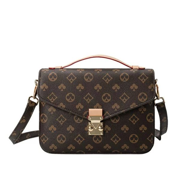 Colisha Checkered Crossbody Bags Shoulder Bag Women Fashion Purses Leather Satchel Handbags With ... | Walmart (US)
