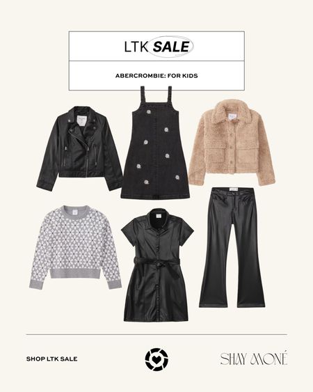 The cutest fall looks for girls. Sweaters, faux leather dress and pants, dress, moto jacket 

#LTKSale #LTKfamily #LTKkids
