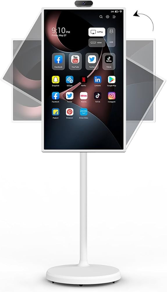 ApoloSign 32" Standbyme 1080p Portable Monitor with LG Incell Touch Screen, Android OS(Support Go... | Amazon (US)