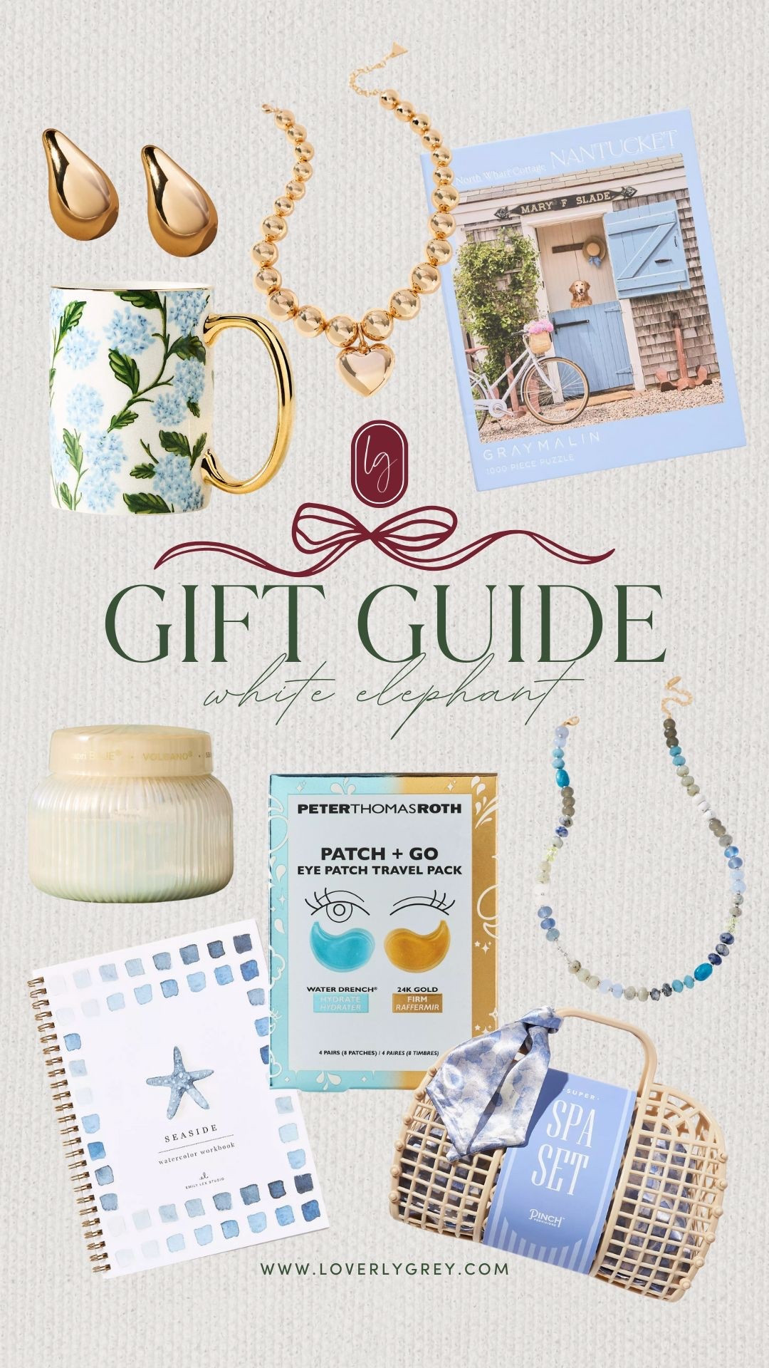 Thoughtful, practical, and sure to be a hit — my White Elephant Gift Guide is filled with cozy, useful, and crowd-pleasing ideas everyone will love. These aren’t gag gifts — just versatile finds that work for any exchange and every personality. Perfect for office parties, friends, or family gatherings! 💛

#Loverly Grey #GiftGuide #WhiteElephantGifts #HolidayGiftGuide #PracticalGifts #GiftsForEveryone #HolidayShopping #AffordableGifts #GiftExchange #ChristmasGifts #CozyAndChic #GiftGuide2025



#LTKGiftGuide #LTKHoliday #LTKBeauty