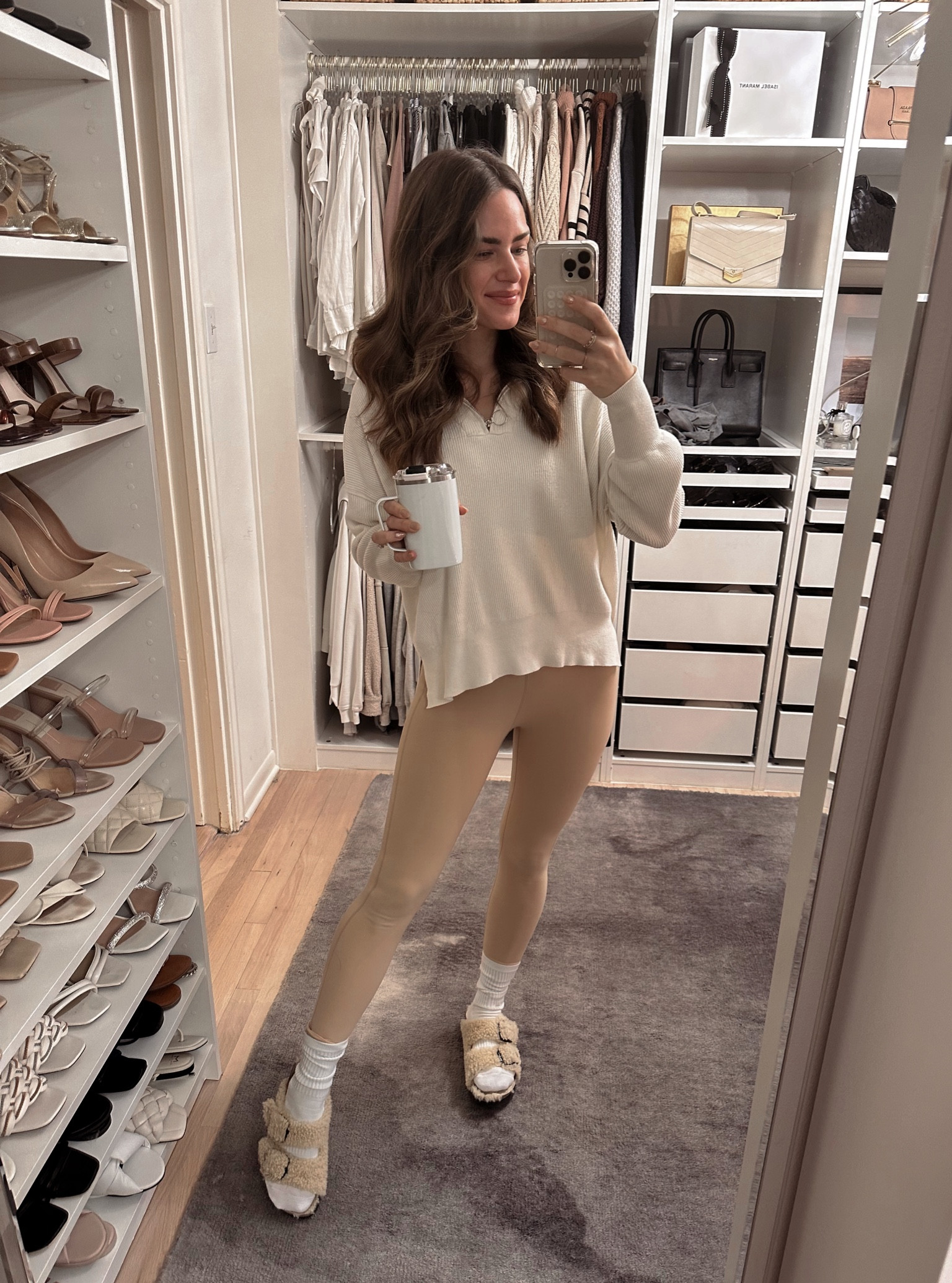 Workout OOTD 1/17

Wearing a size 4 in the bodysuit, shade contour and fits TTS. The pullover I’m wearing a size small and comes in several colors!
