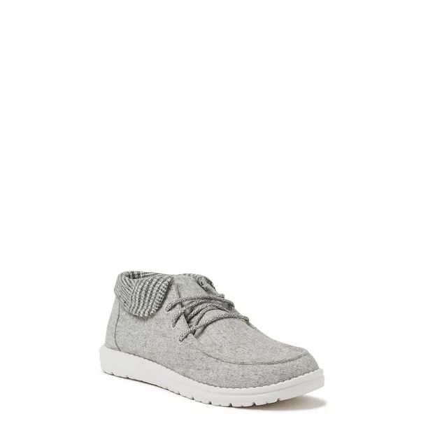 No Boundaries Women's Canvas Loafers - Walmart.com | Walmart (US)