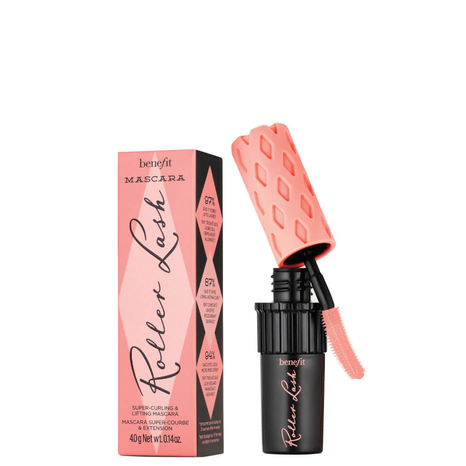 benefit Roller Lash Lifting and Curling Mascara Mini - Black 4g | Cult Beauty