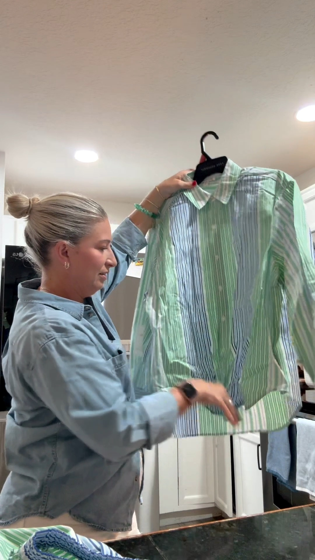 I love this button down and shorts combo. It’s going to be perfect for the summer and can be worn together over a bathing suit or just separated with white pair of jeans a white pair of shorts or white tank top. 

#walmart

#LTKOver40 #LTKSeasonal #LTKootd