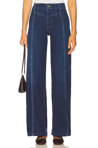 Libre Wide Leg in Lock And Key | Revolve Clothing (Global)