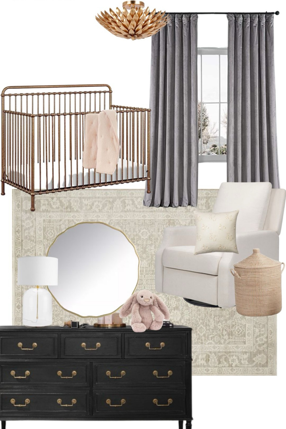 Nursery design, sweet and vintage 

Baby girl, nursery 

#LTKbump #LTKhome #LTKbaby