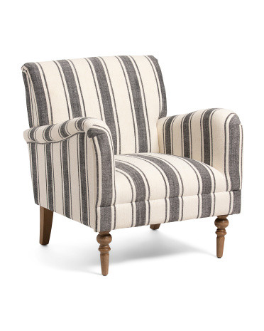 Striped Accent Chair | TJ Maxx