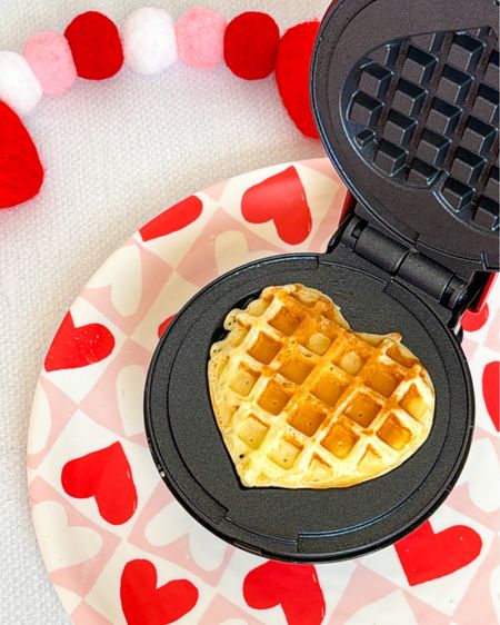Heart waffle maker - easy to use 
Perfect for Valentine’s Day 

#LTKfamily #LTKSeasonal #LTKhome
