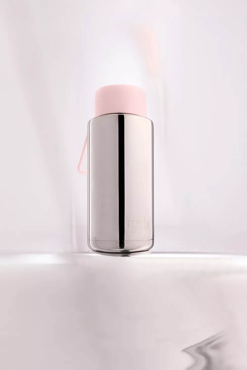 frank green Chrome 34 oz Ceramic Insulated Bottle | Urban Outfitters (US and RoW)