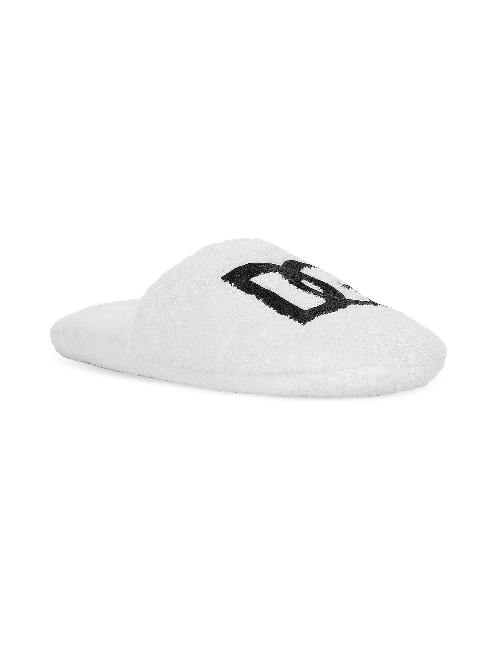 DG Logo Embroidered Slippers | Saks Fifth Avenue