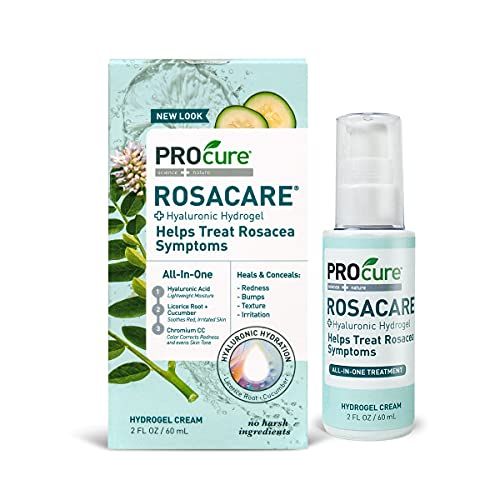 PROcure Rosacare Medicated Redness Reduction CC Face Cream, Hyaluronic Hydrogel for Rosacea Sympt... | Amazon (US)
