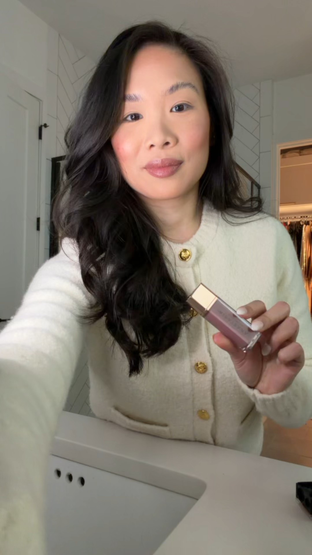Wearing ABH lip liner in muted mauve with velvet liquid lipstick in shade pure holly wood. My favorite red holiday lipstick is the Dior Forever Liquid Transfer-Proof Lipstick in shade 999 Forever Dior! 

#LTKBeauty #LTKgrwm