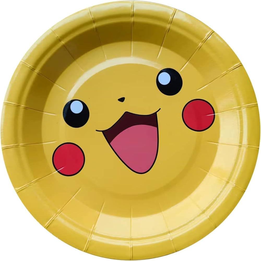 Apchytxo Cartoon Birthday Party Supplies - 40Pcs 7inch Dessert Plate for Disposable Party Plates Sup | Amazon (US)