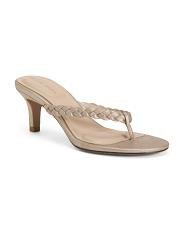 Leather Earlen Heels | TJ Maxx