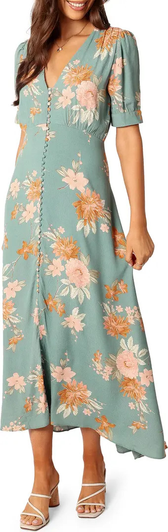 Frampton Floral Short Sleeve Dress | Nordstrom