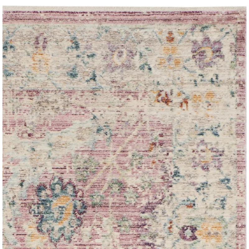 Soperton Rose/Cream Area Rug | Wayfair North America