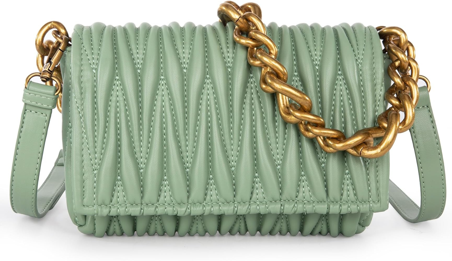 Montana West Quilted Handbags for Women Crossbody Bags Trendy Small Purses and Top Handle Handbag... | Amazon (US)