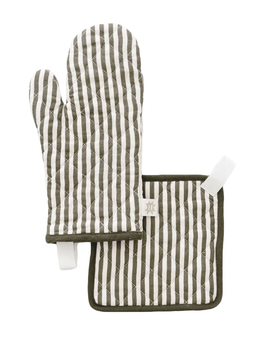 Quilted Oven Mitt & Pot Holder Set | House of Jade Home