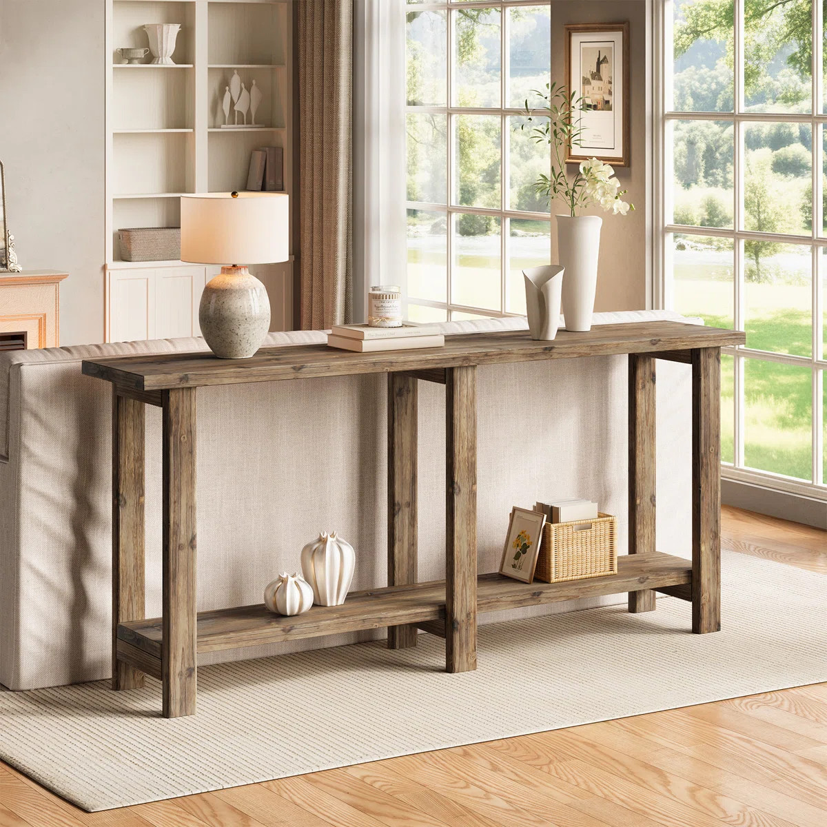 70.86" Solid Wood Console Table | Wayfair North America