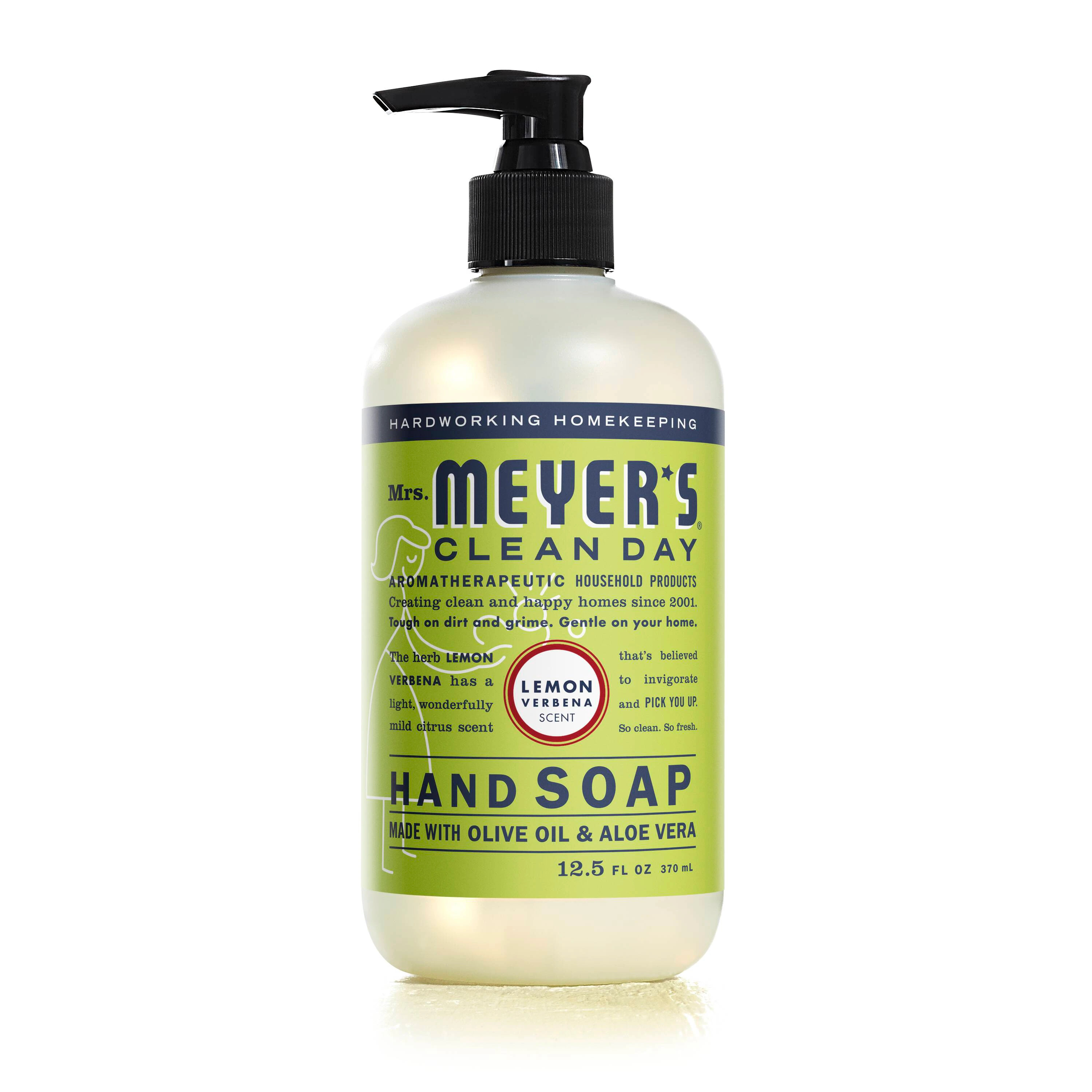 MRS MEYERS CLEAN DAY 12.5 -fl oz Lemon Verbena Hand Soap | 651321 | Lowe's