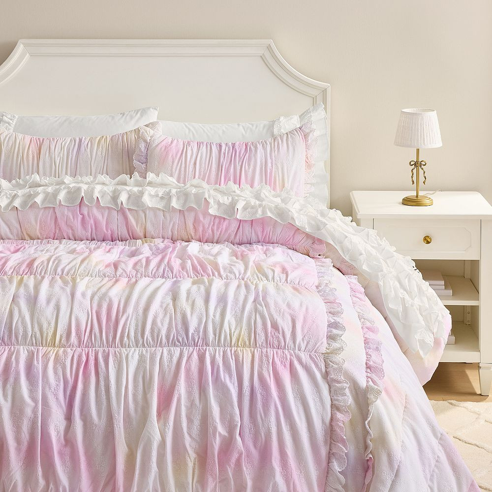 LoveShackFancy Tie Dye Quilt | Pottery Barn Teen