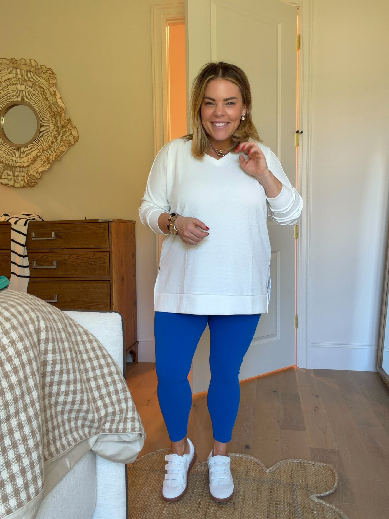 My favorite pair of Amazon leggings in bright blue! 💙 They add the perfect pop of color while still being comfy enough for all your busy errands. 

Use code BRITTSAVE for an extra 10% off these leggings! 🙌

#LTKgrwm #LTKootd #LTKmomlife #AmazonFinds