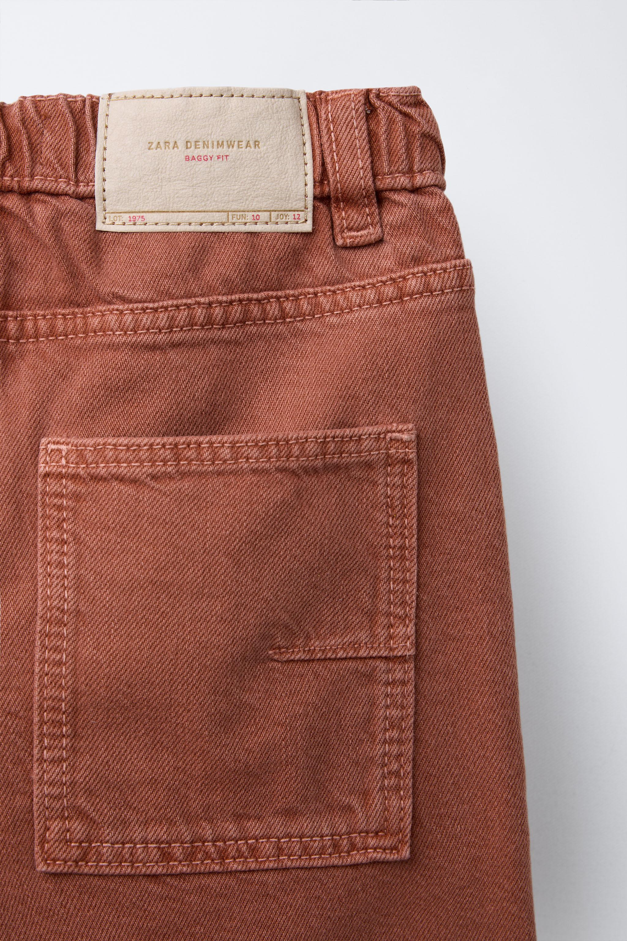 TWILL BAGGY TROUSERS | Zara UK