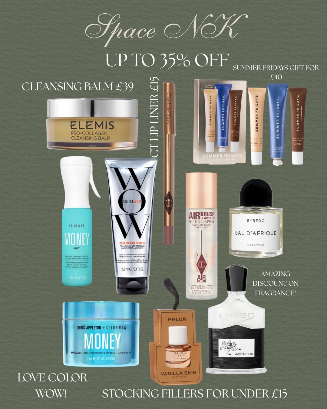 SPACE NK FAVOURITES ✨ up to 35% off and free delivery! 

#LTKwinter #LTKCyberWeek #LTKuk