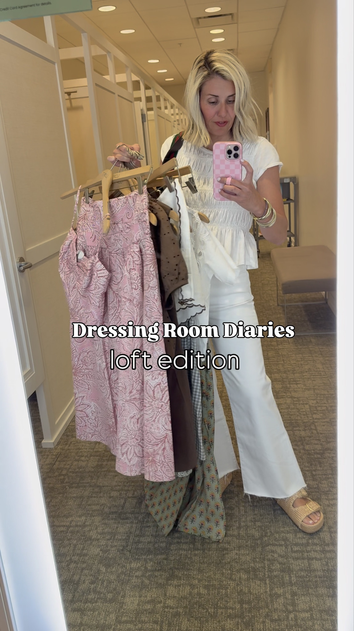 A little try on coming from Loft & it’s a good one yall! 

Top & skirt- top s, skirt 0
Cream top- 0
Green dress- s
Brown dress- s (need xs)
Top and shorts- xs blouse, s tank (need xs), 2 shorts (need 0)
Check set- s top, s skirt 
Tee & shorts- xs tee (need s), 26 shorts
Block print dress- xs

#LTKSaleAlert #LTKWorkwear #LTKSeasonal