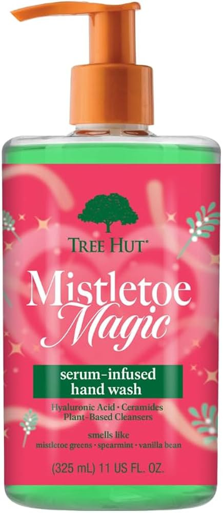 Tree Hut Mistletoe Magic Serum Infused Hand Wash, Nourish & Hydrate Hands, Strengthening Skin Car... | Amazon (US)