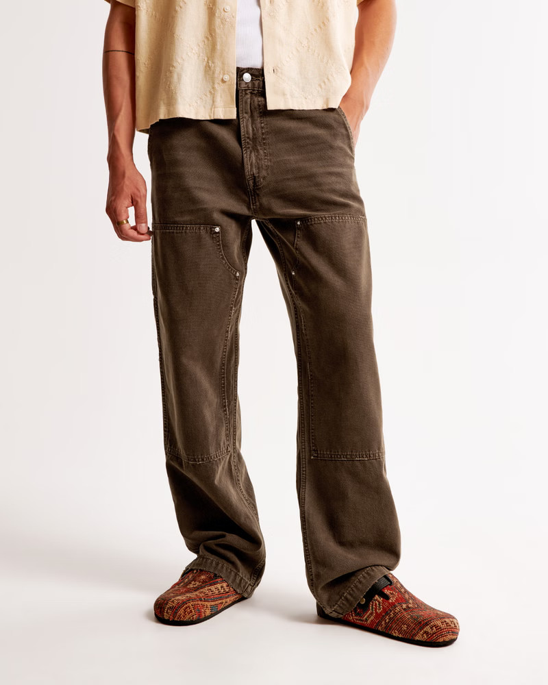 Men's Baggy Workwear Pant | Men's Bottoms | Abercrombie.com | Abercrombie & Fitch (US)