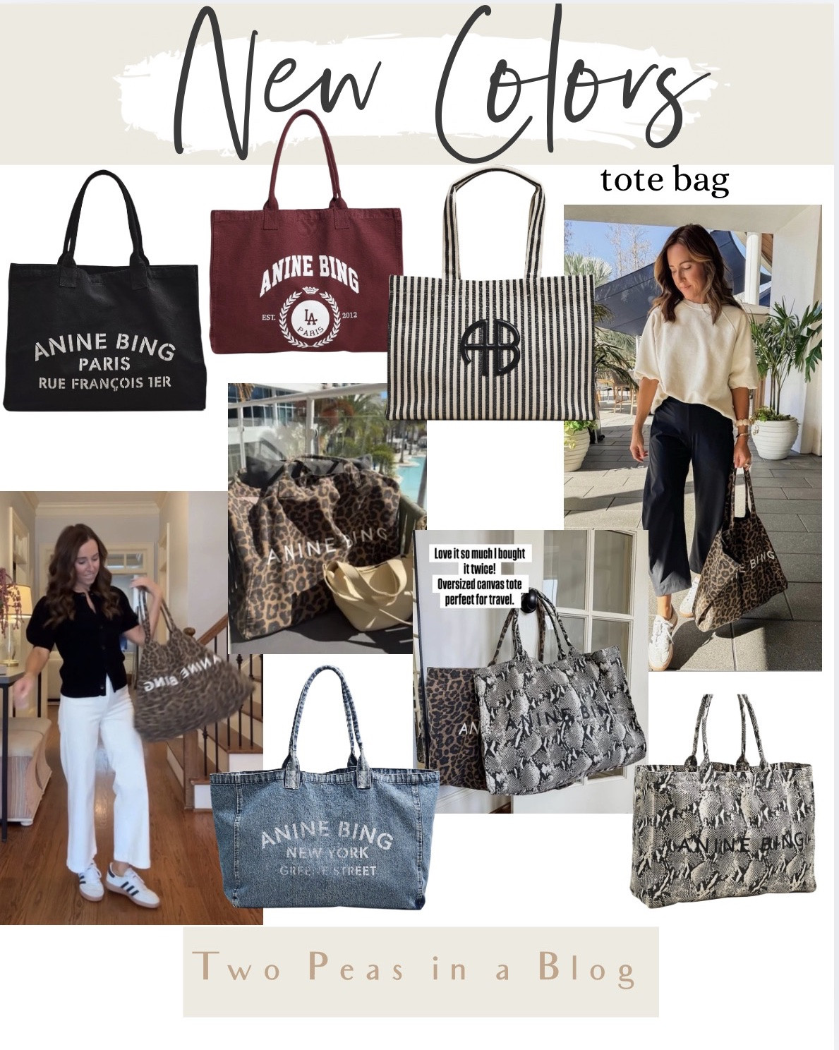 We love this canvas tote! Perfect for travel too. NEW colors.

#LTKmomlife #LTKOver40