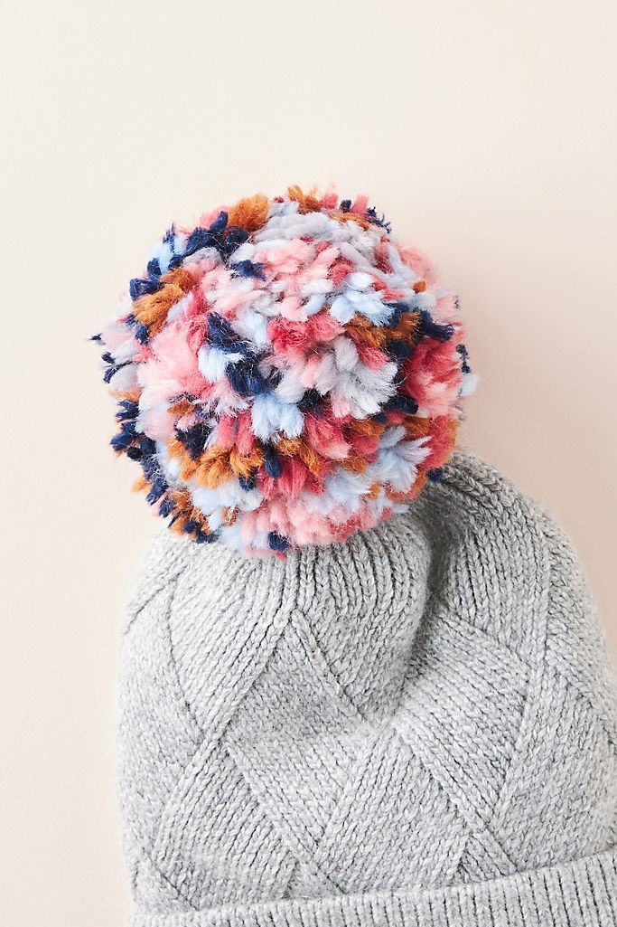 Pick-A-Pom Multicolored Topper | Anthropologie (US)