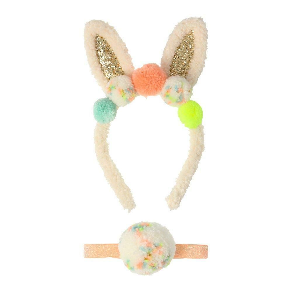Pompom Bunny Ear Dress Up Kit | SpearmintLOVE