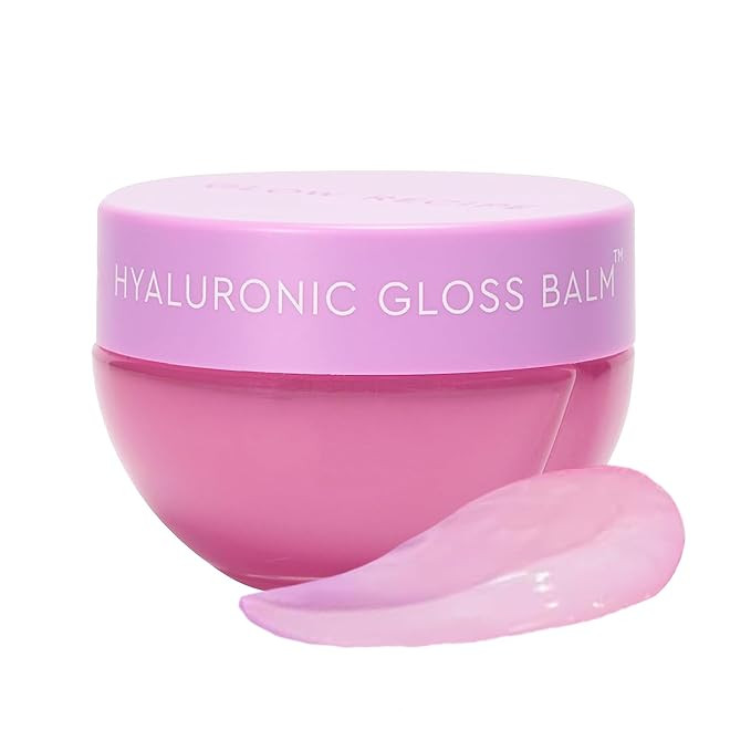 Glow Recipe Hyaluronic Acid Plumping Lip Balm for Women & Men - Clear, Hydrating High-Shine Gloss... | Amazon (US)